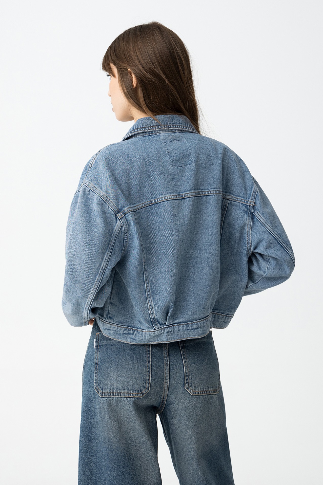 Chaqueta vaquera cropped