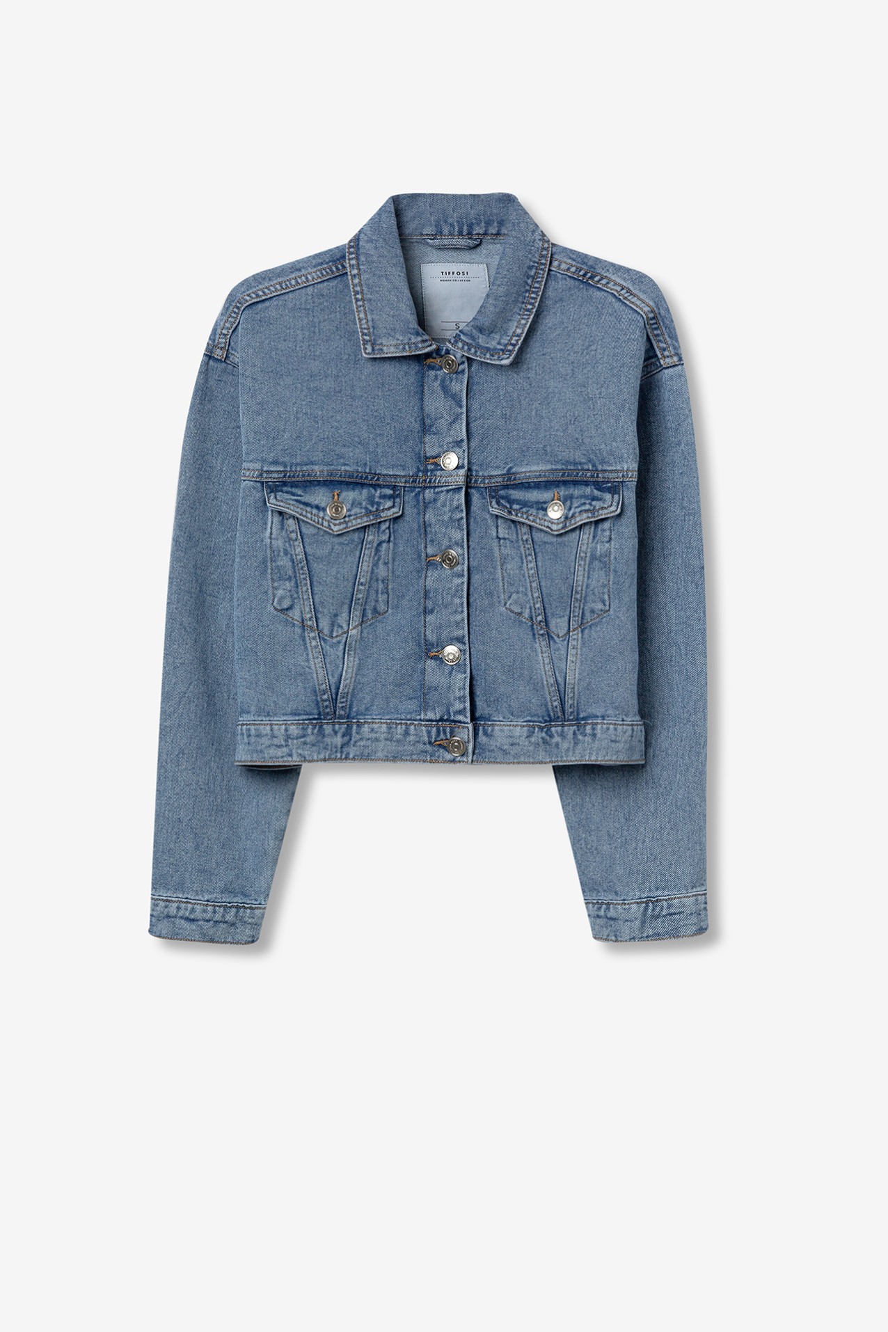 Chaqueta vaquera cropped