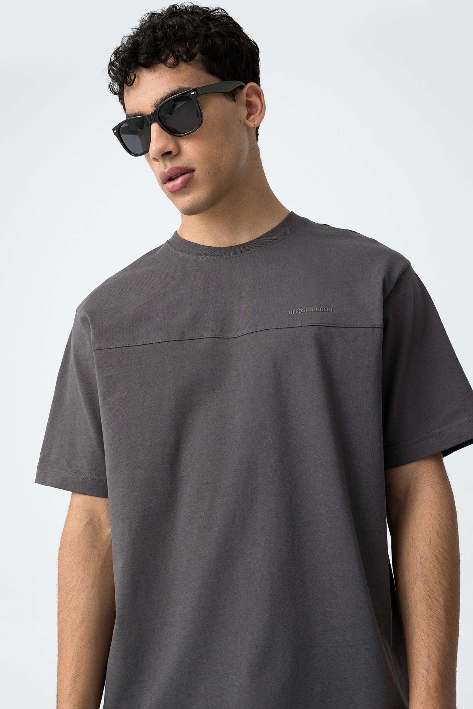 Relaxed Fit T-shirt with Front Print