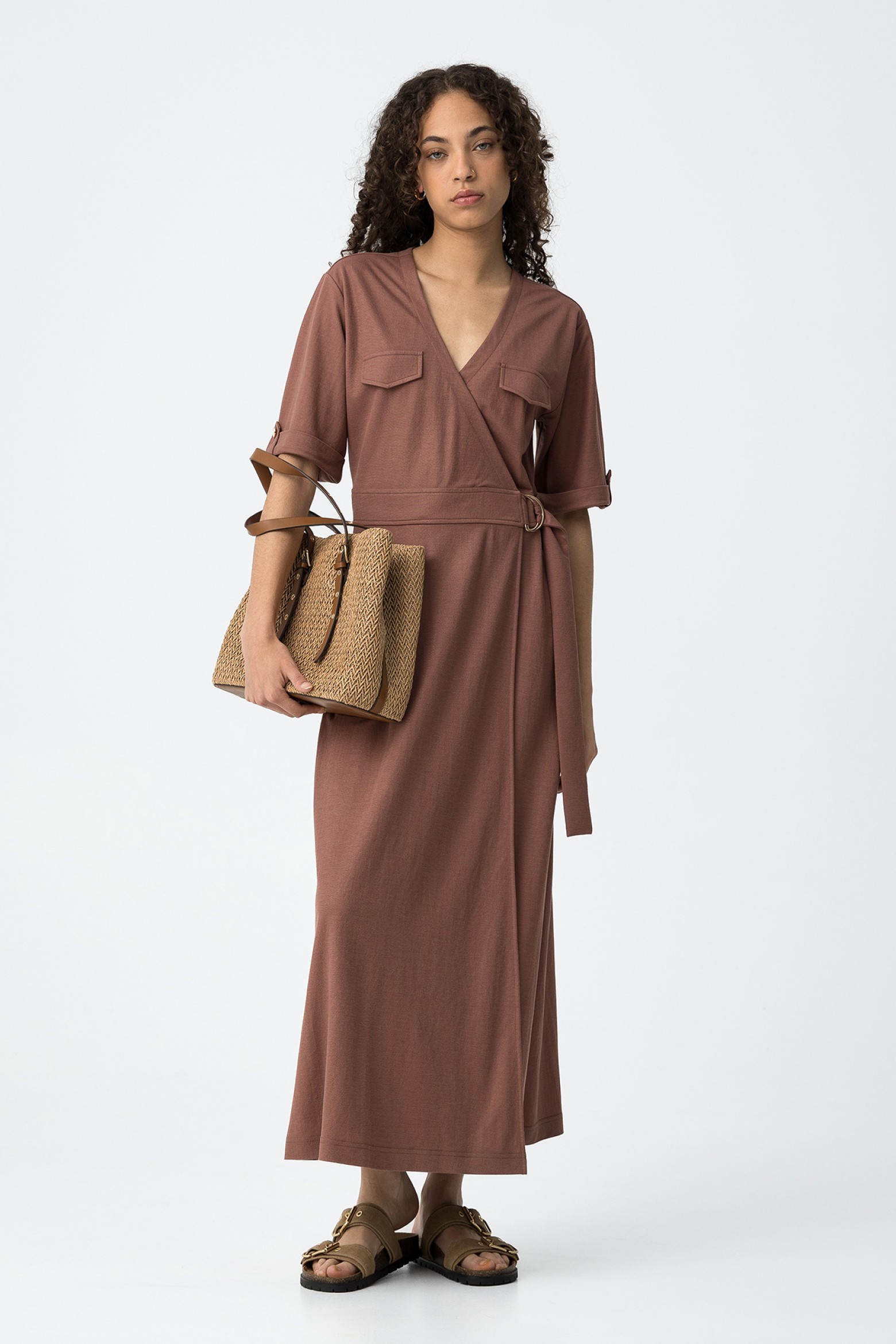 Vestido Marron
