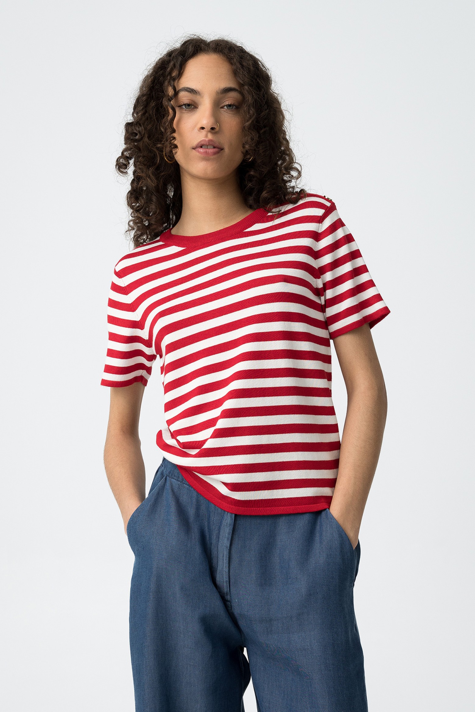 Camisola de Malha s Riscas