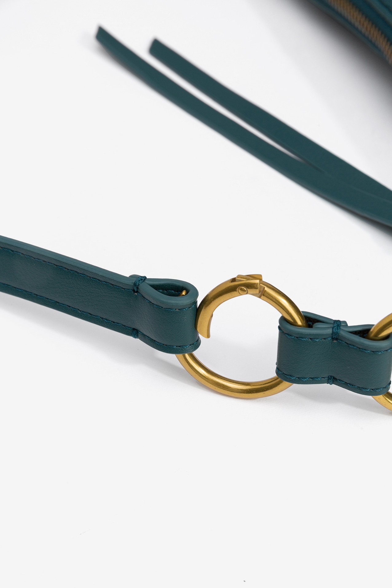 Suede Effect Shoulder Bag