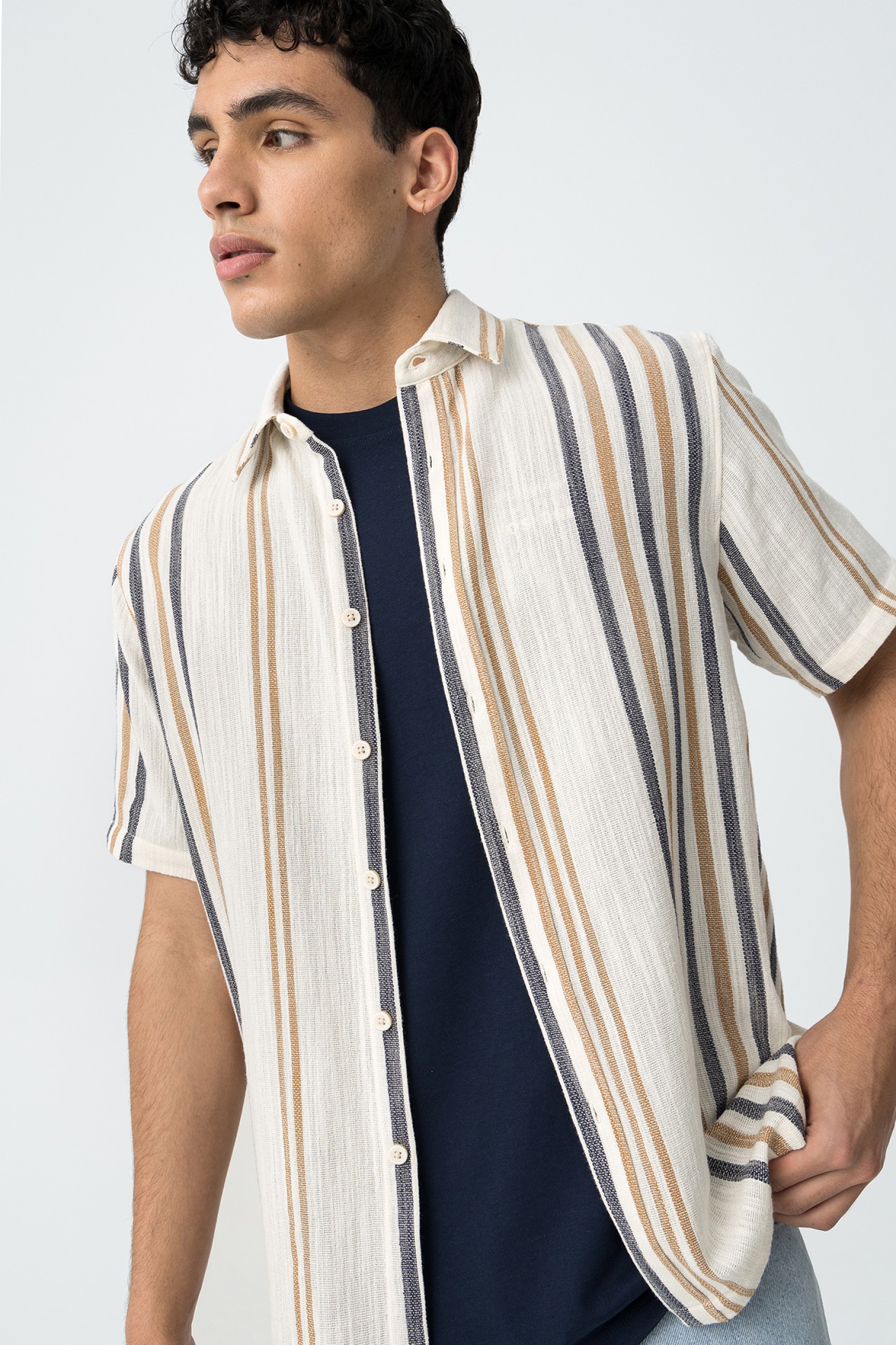 Blue Short Sleeve Shirt