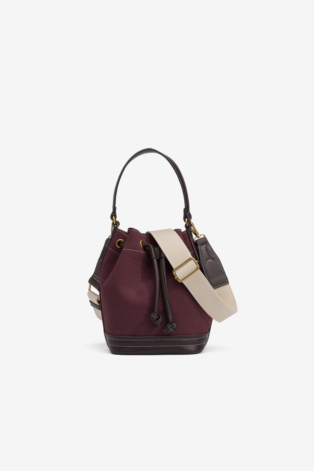 Red Bucket Bag