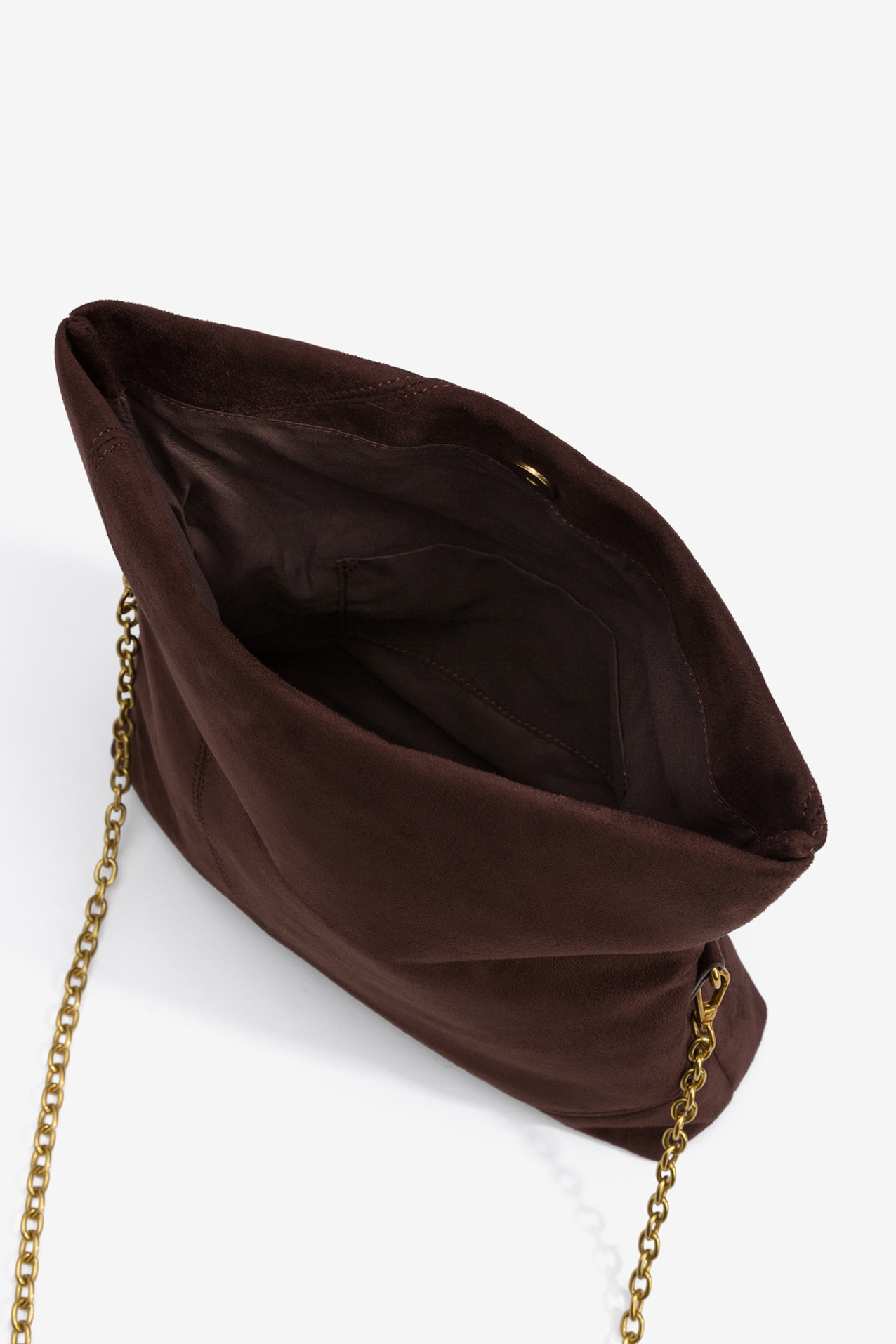 Bolso De Hombro Efecto Ante