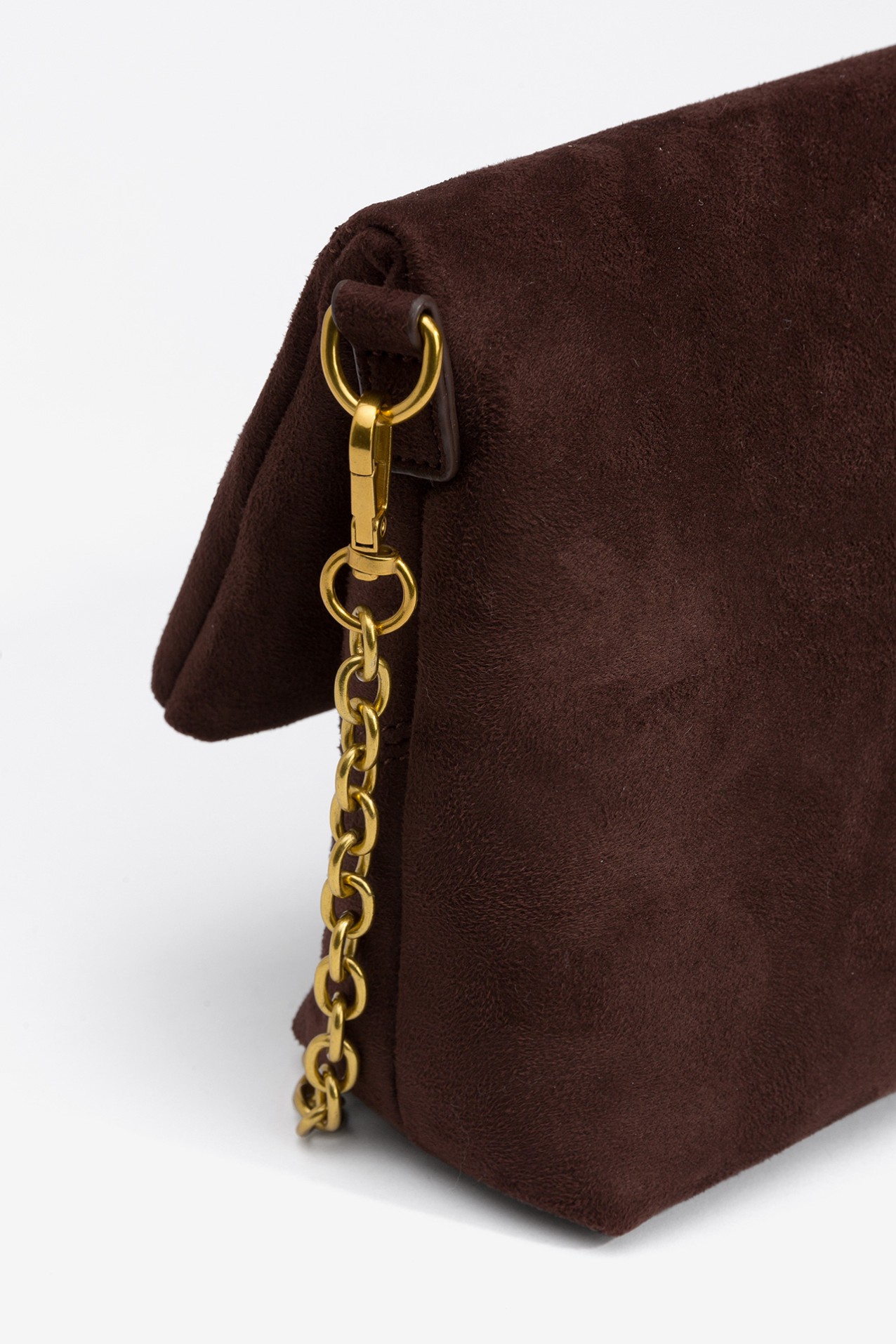 Bolso De Hombro Efecto Ante