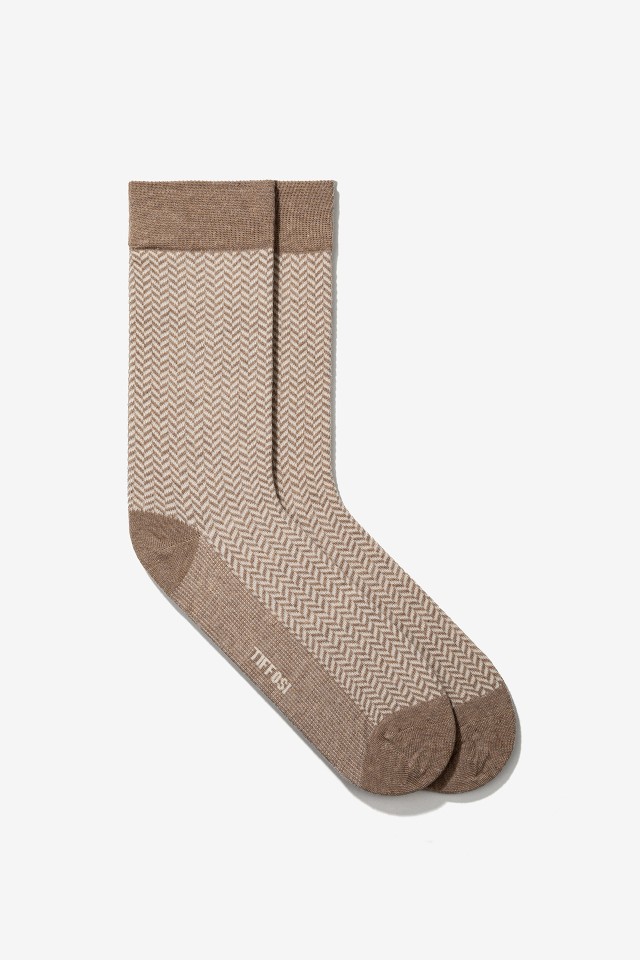 Calcetines de Caa Media Bicolor