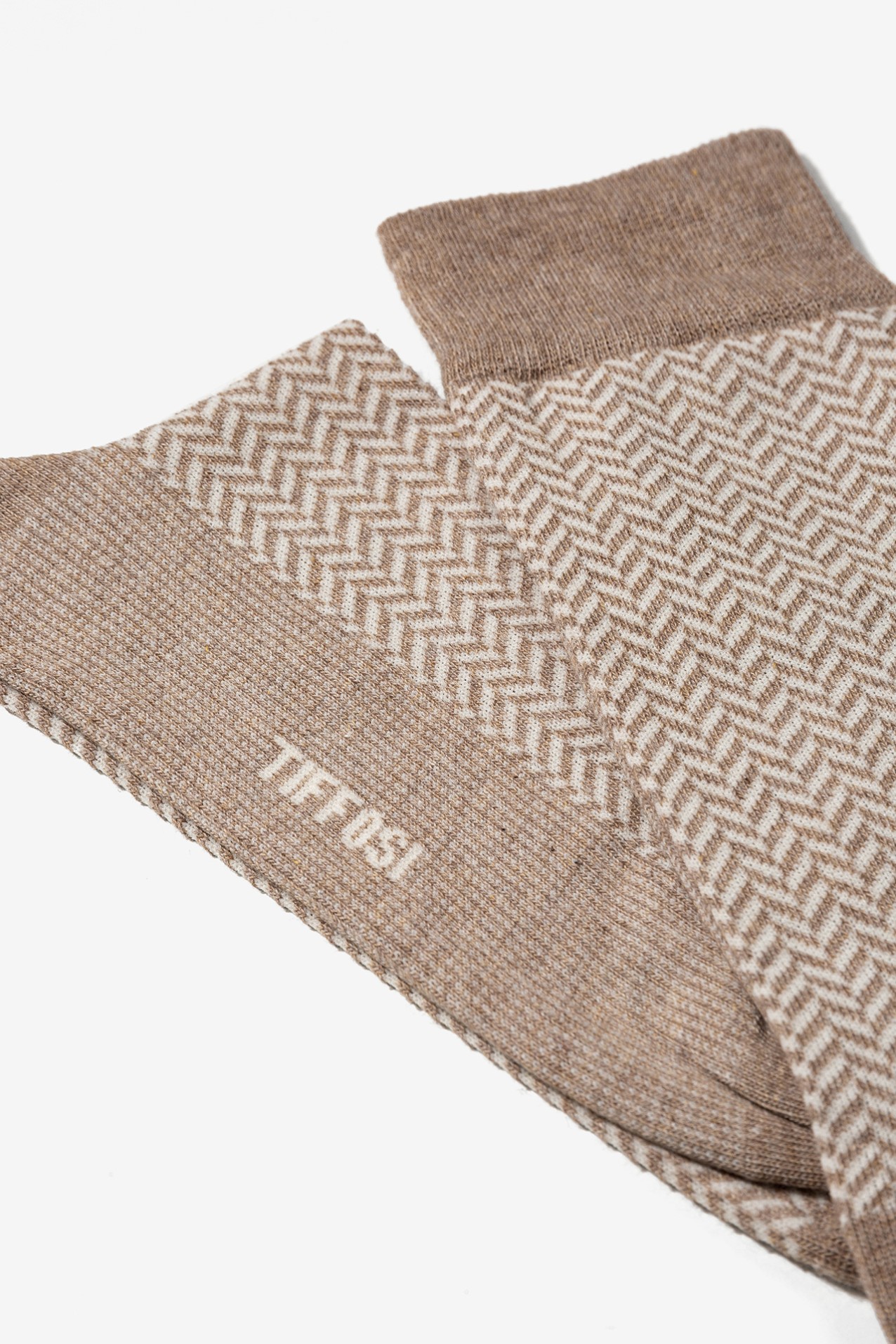 Bicolor Mid-Crew Socks