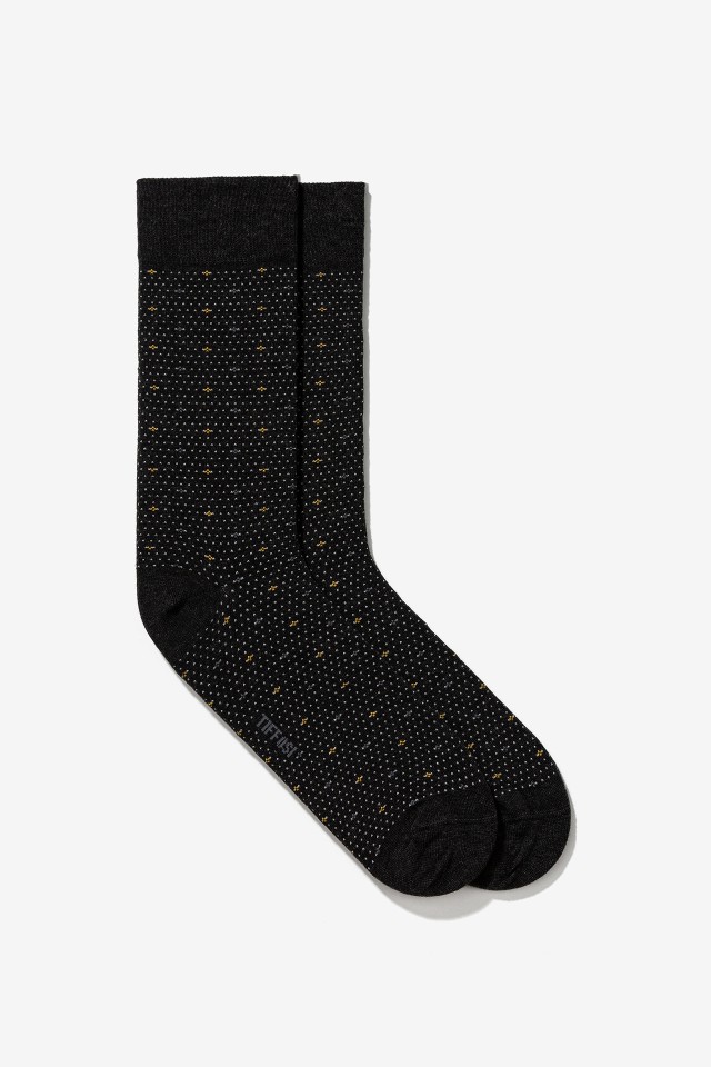 Printed Mid-Length Socks