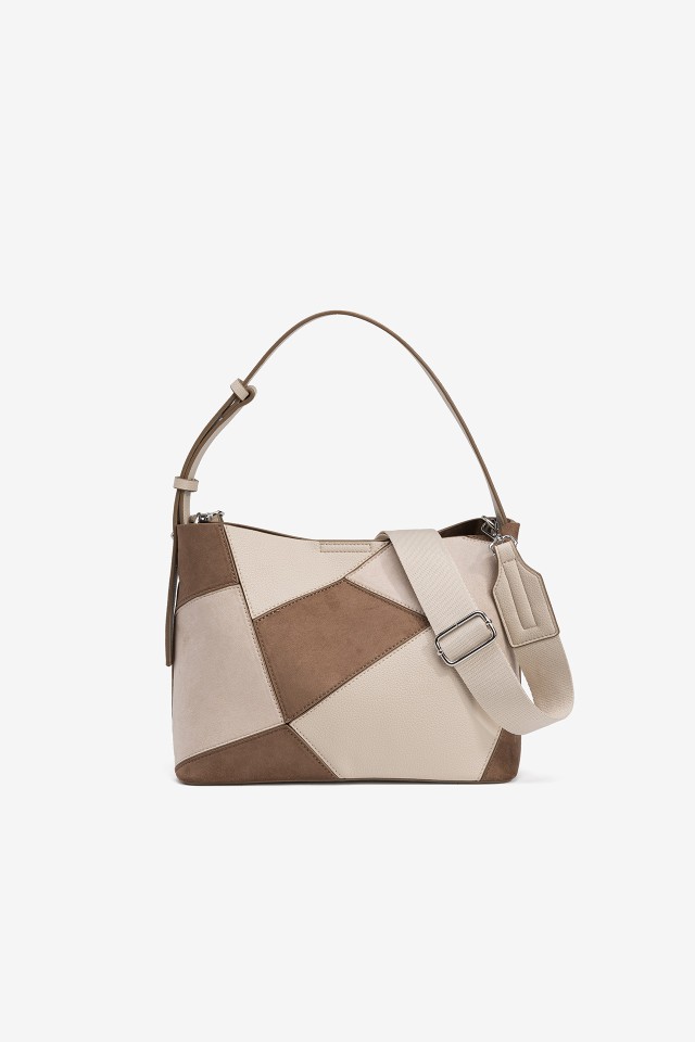 Leather Effect Shoulder Bag