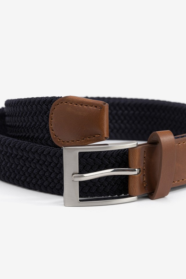 Elastic Belt with Buckle