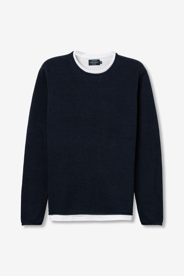 Jersey Combinado De Algodn