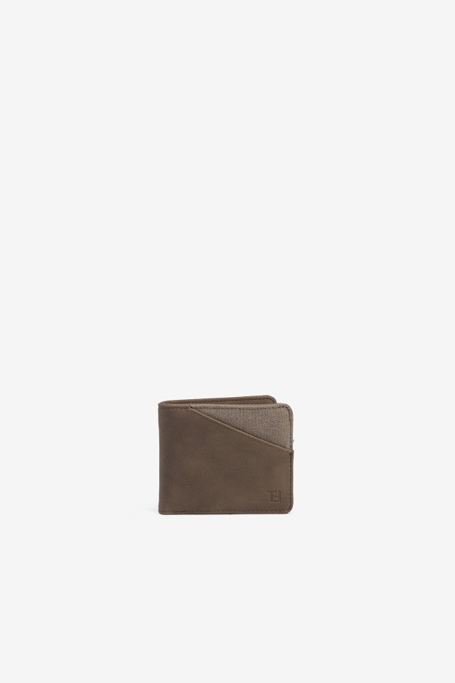 Porta-Moedas Castanho Minimalista