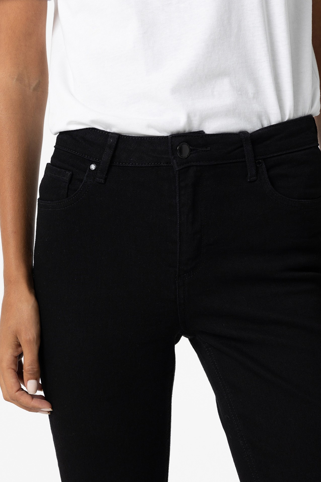 Vaqueros capri acampanados Megan