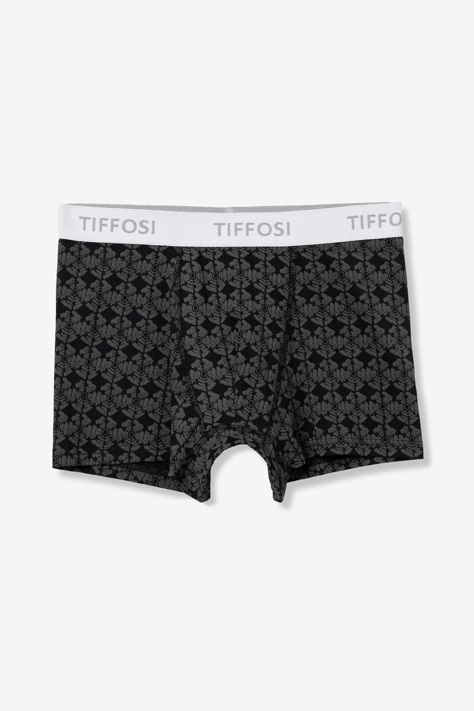 Black Geometric Boxers