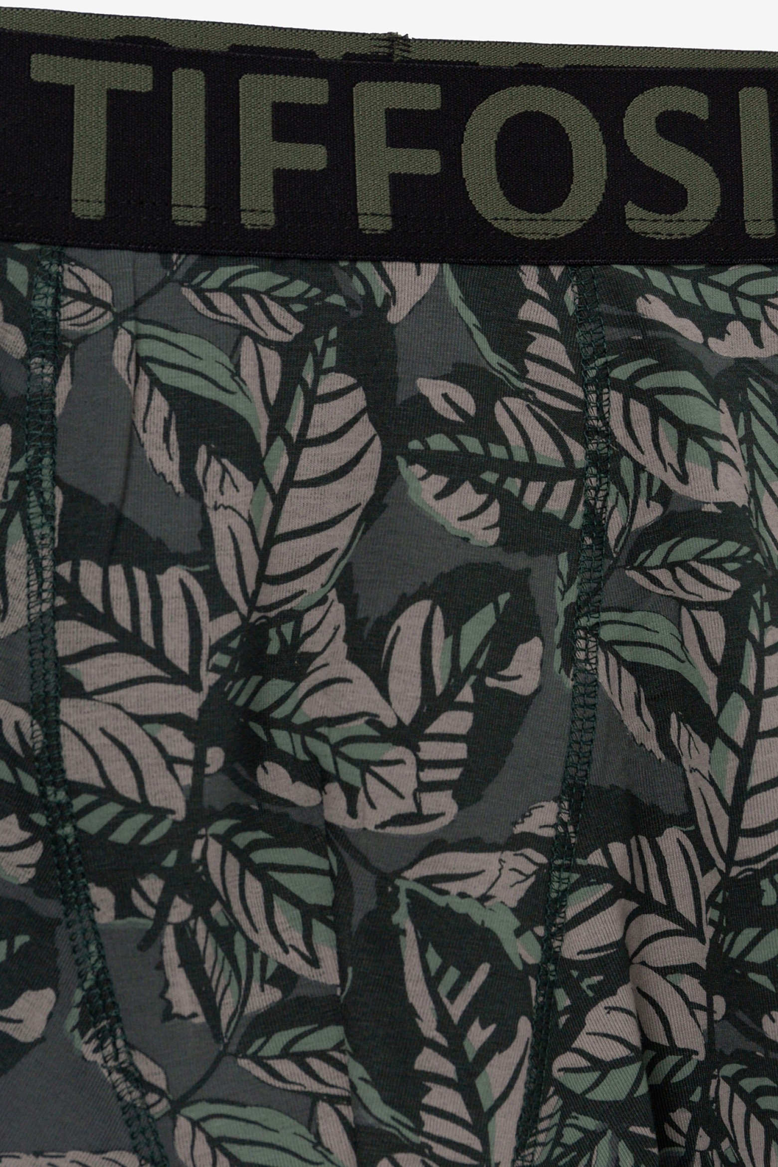 Boxers con estampado hojas