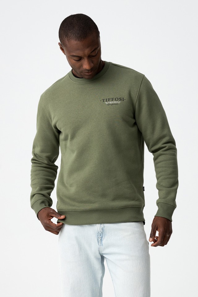 Sweatshirt With Message Print