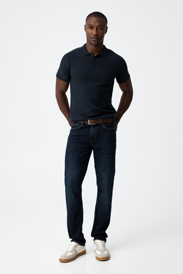 Vaqueros Leo Comfort Fit Con Cinturn
