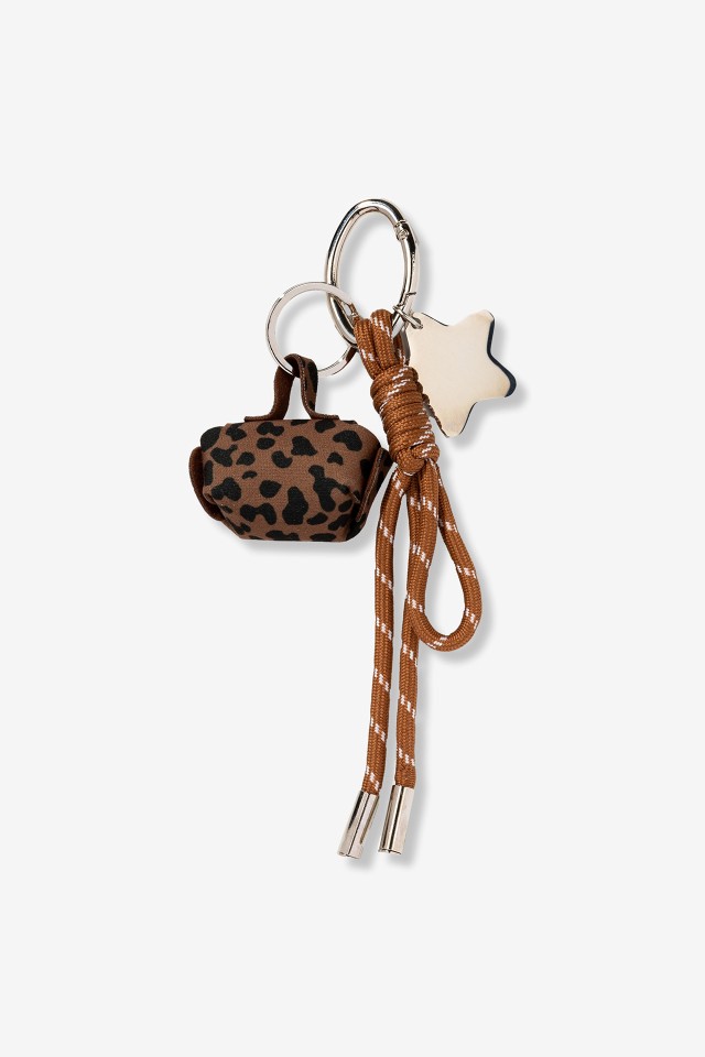 Leopard Pattern Keychain