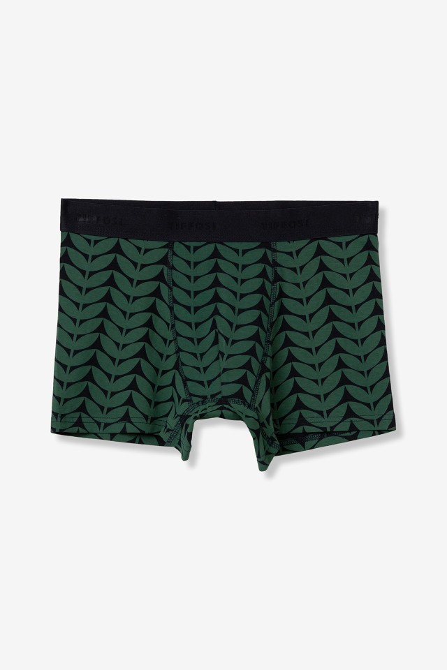 Boxers con estampado hojas