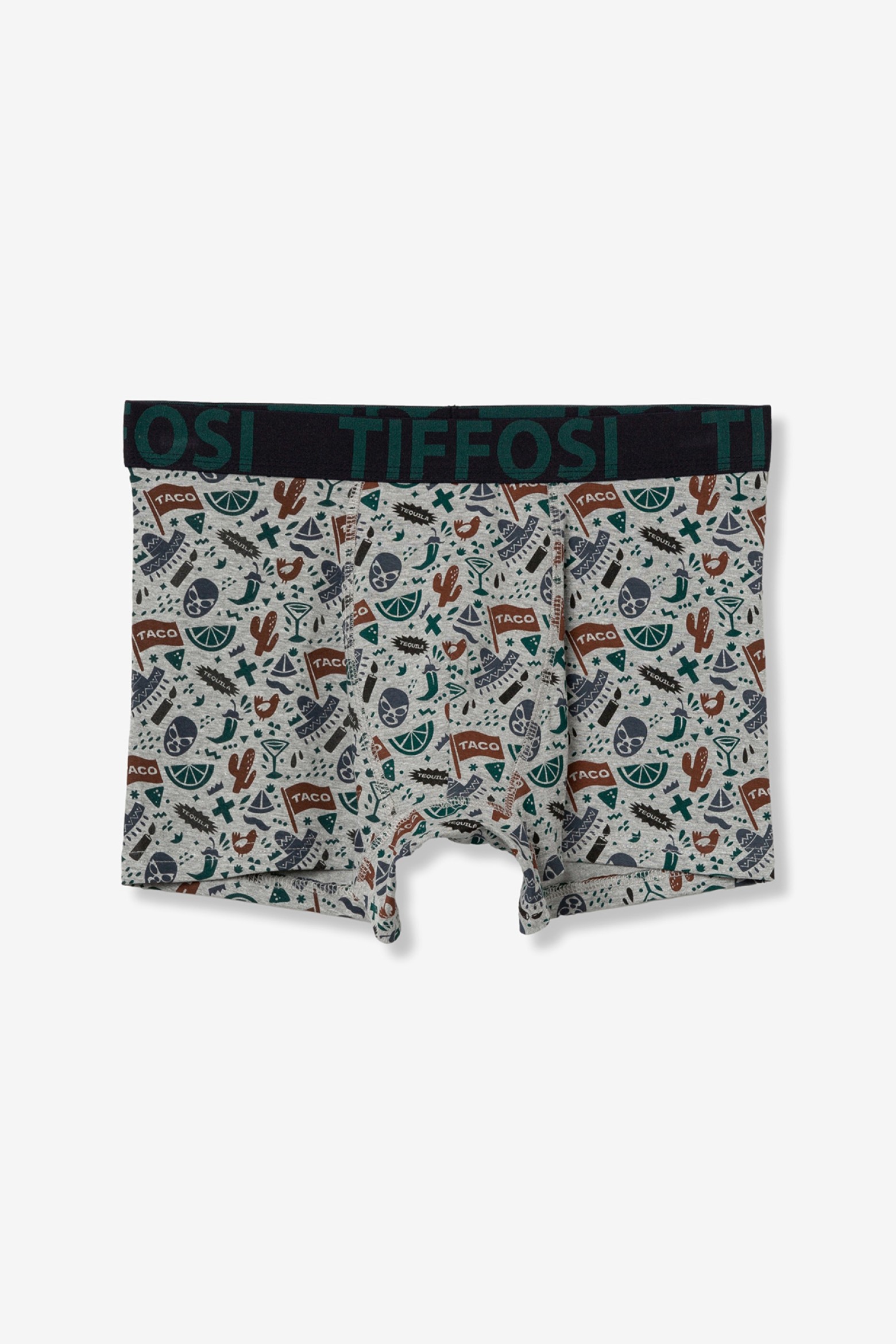 Light Grey Patterned Boxers