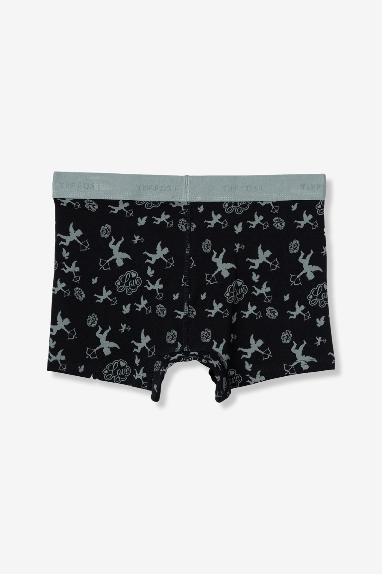 Boxers estampados azul oscuro