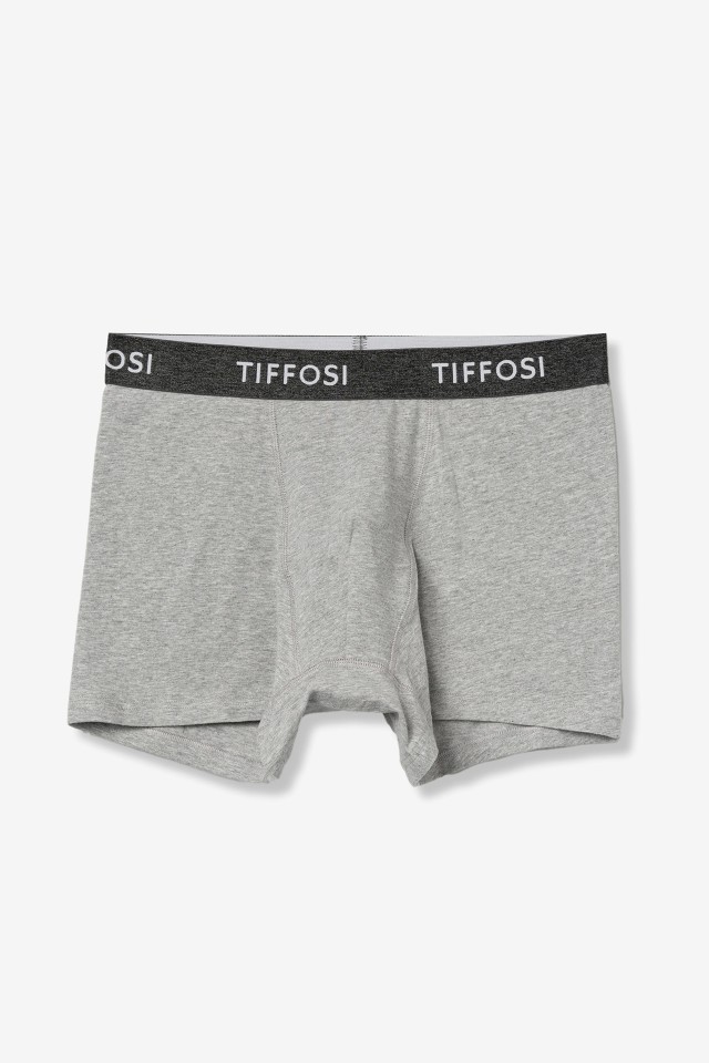 Light Grey Melange Boxers