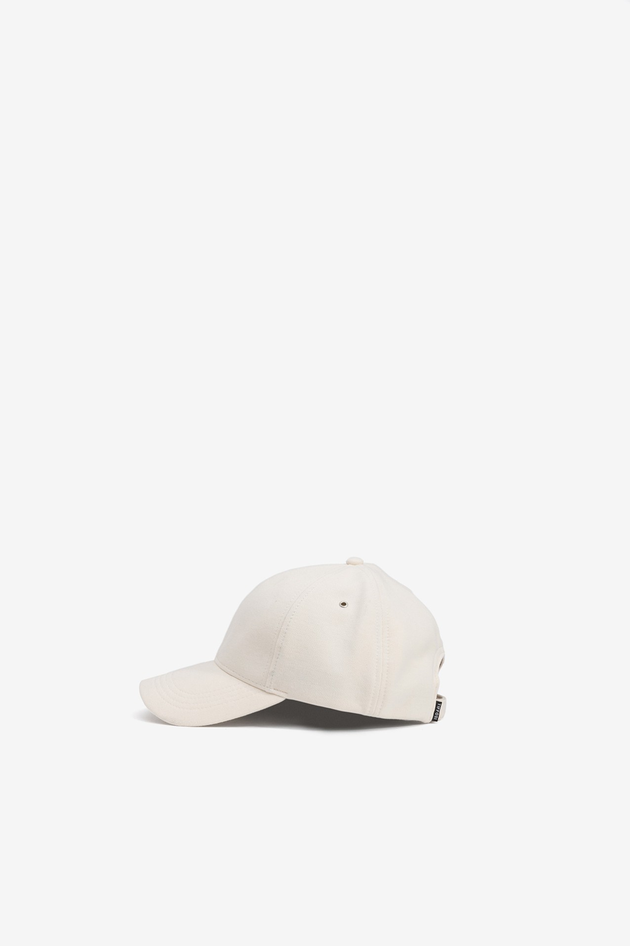 Beige Curved Brim Cap