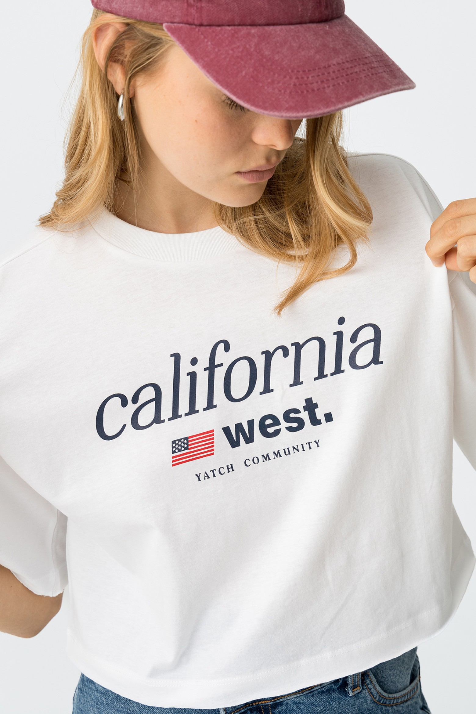Relaxed Fit T-shirt with Front Print