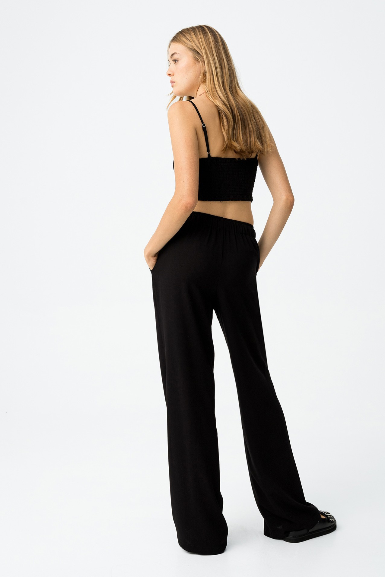Flowy Wide Leg Trousers