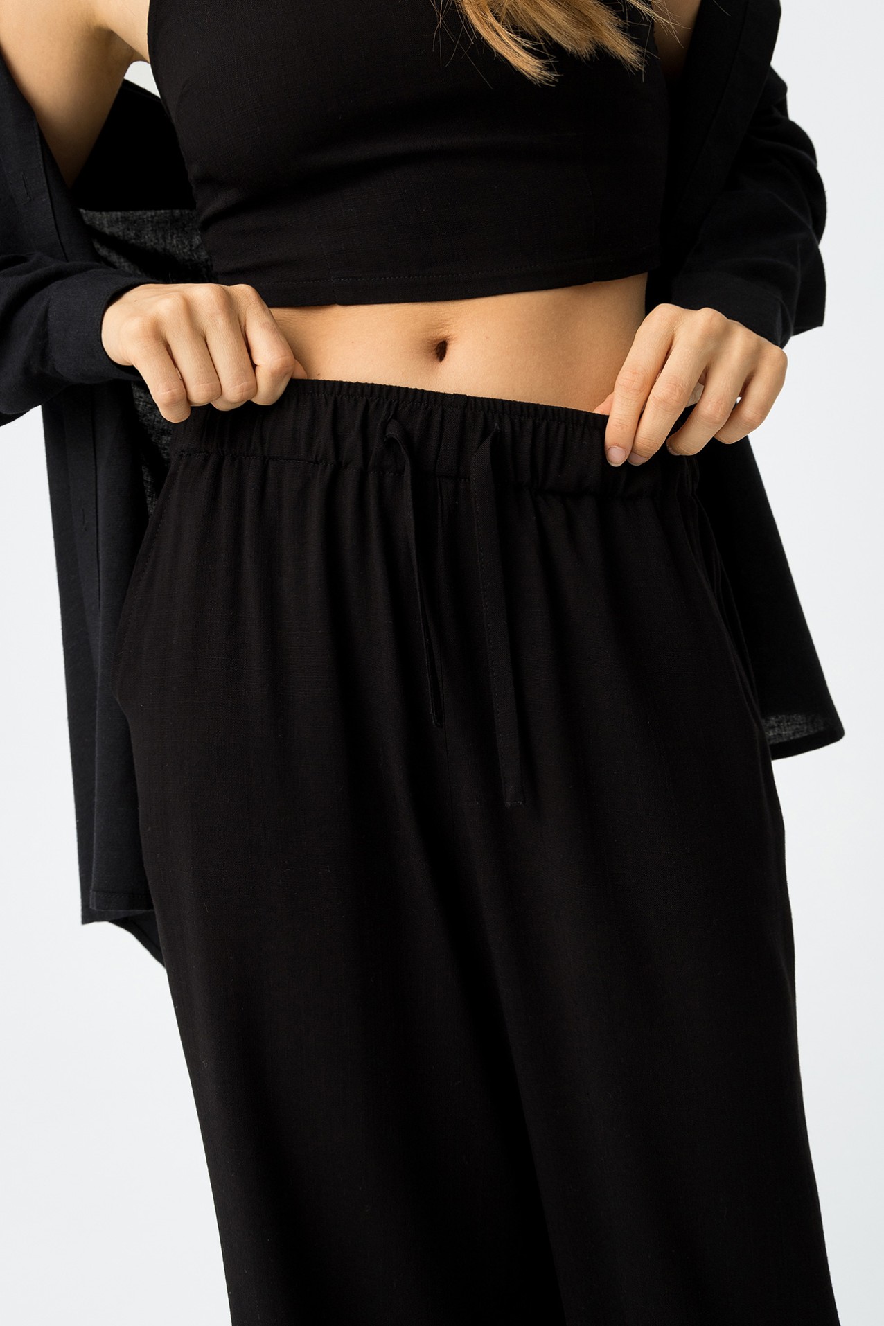 Flowy Wide Leg Trousers