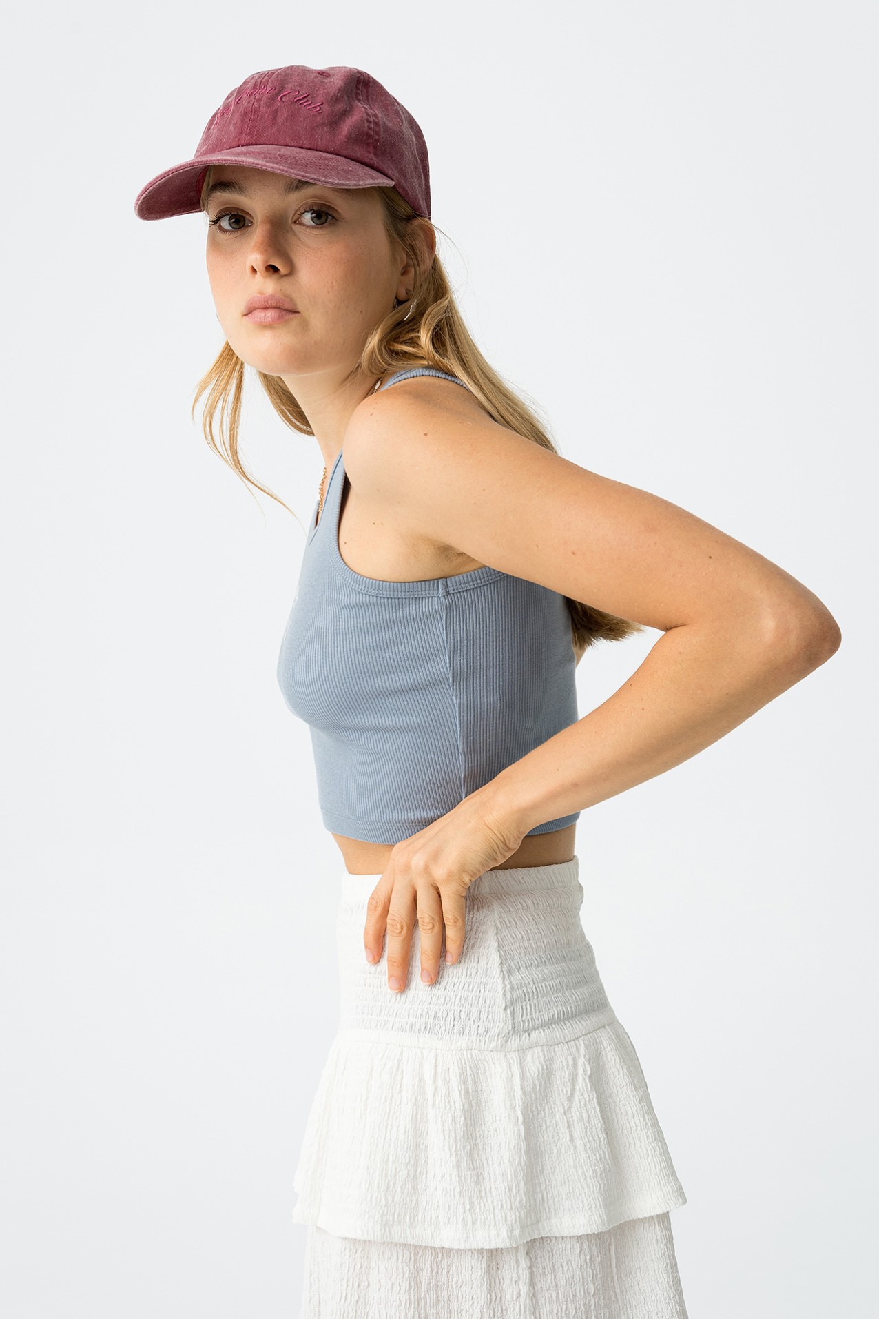 Crop Top com Bordado