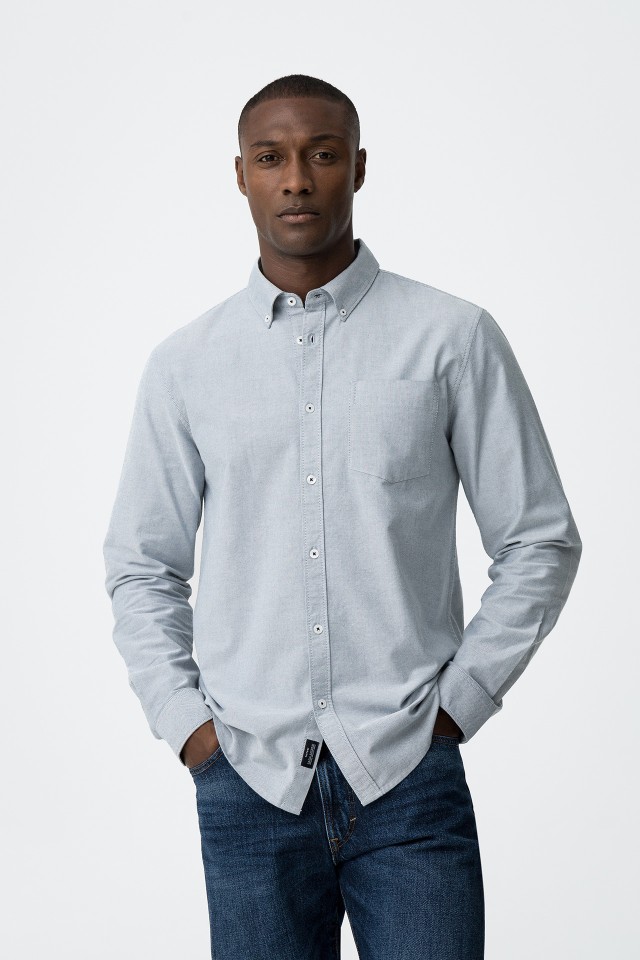 Camisa de Popelina de Algodo