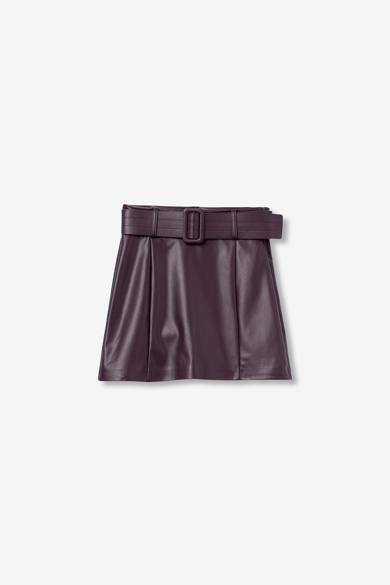 Mini Skirt With Belt