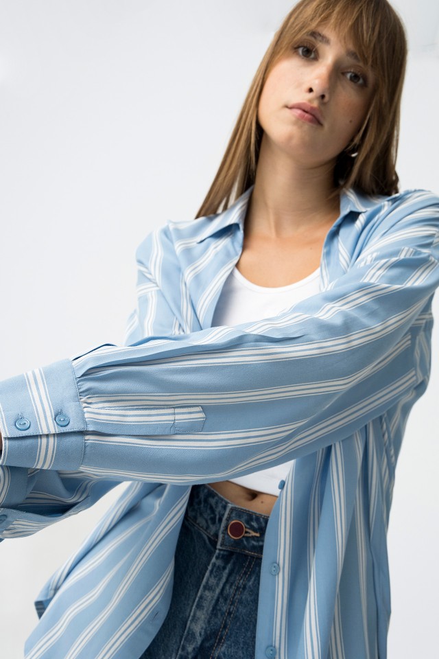 Relaxed Striped Shirt