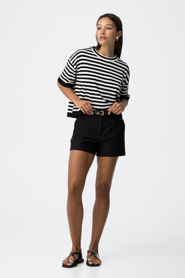 Classic Shorts with Belt