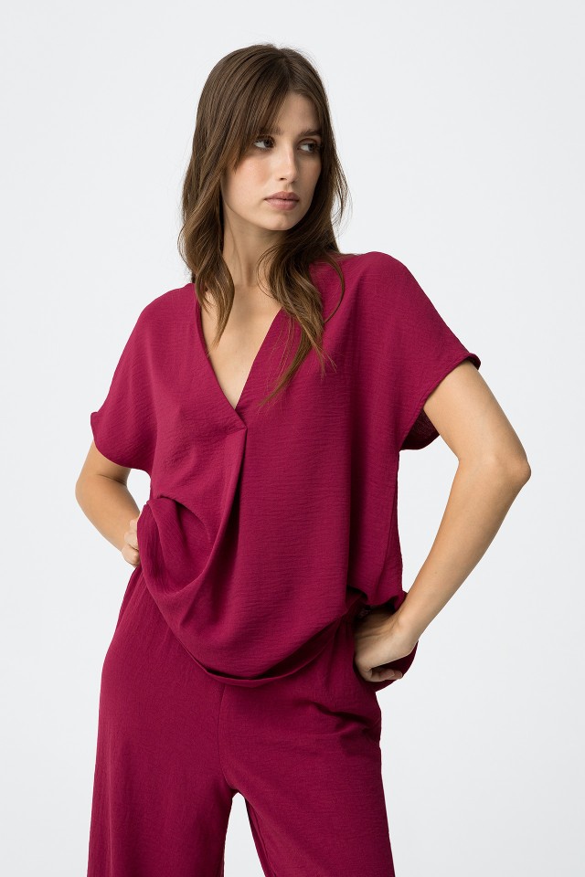 Blusa Acetinada
