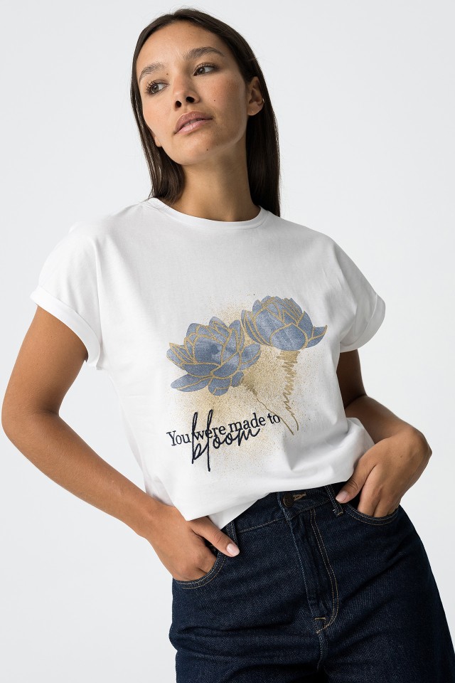 Floral Print T-Shirt
