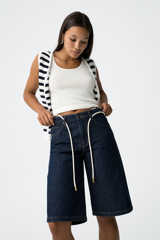 Bermuda Denim Shorts