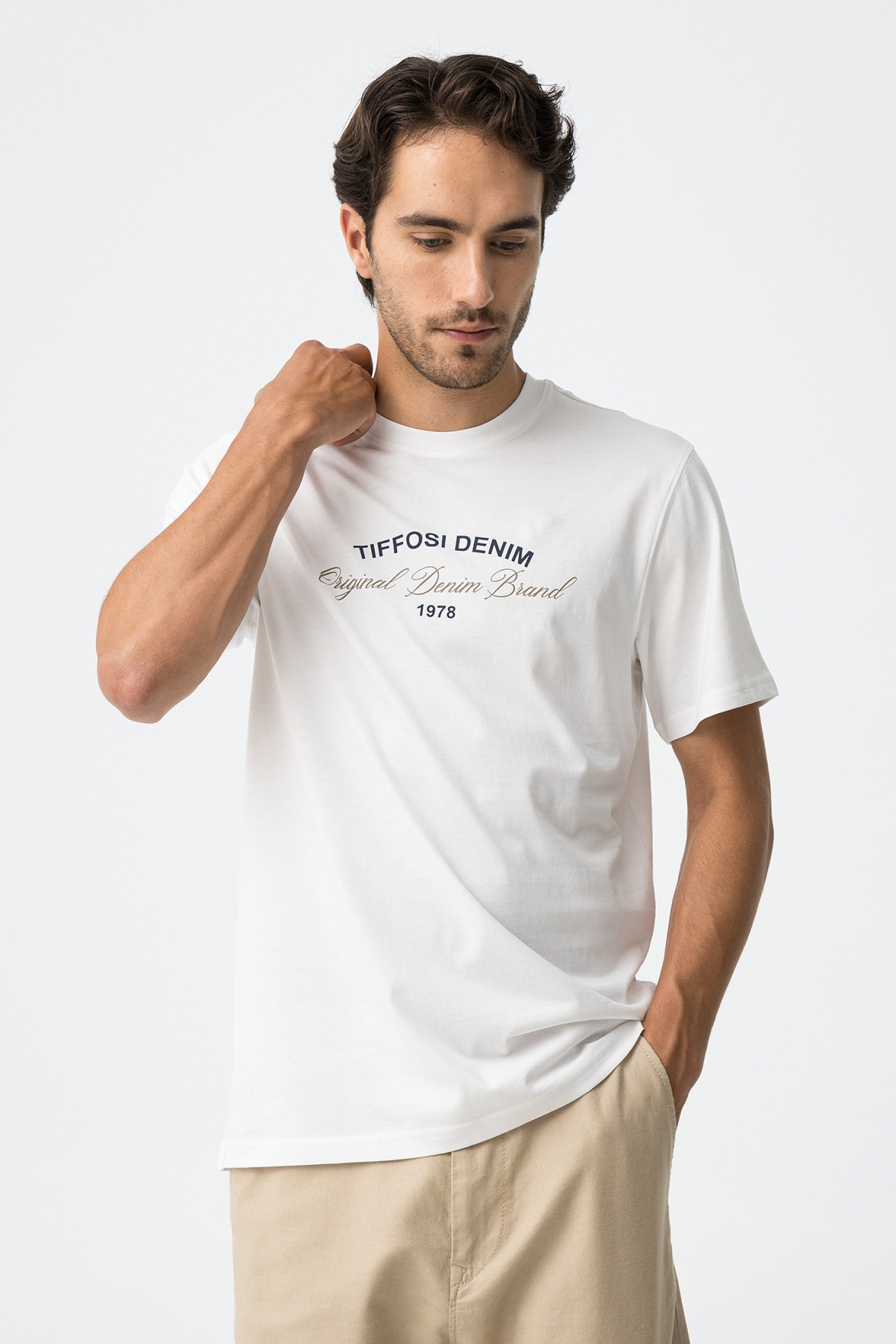 Camiseta De Algodn Con Mensaje