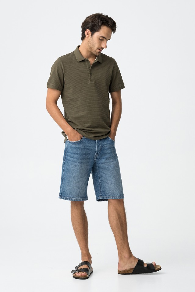 Pantalones cortos vaqueros comfort fit