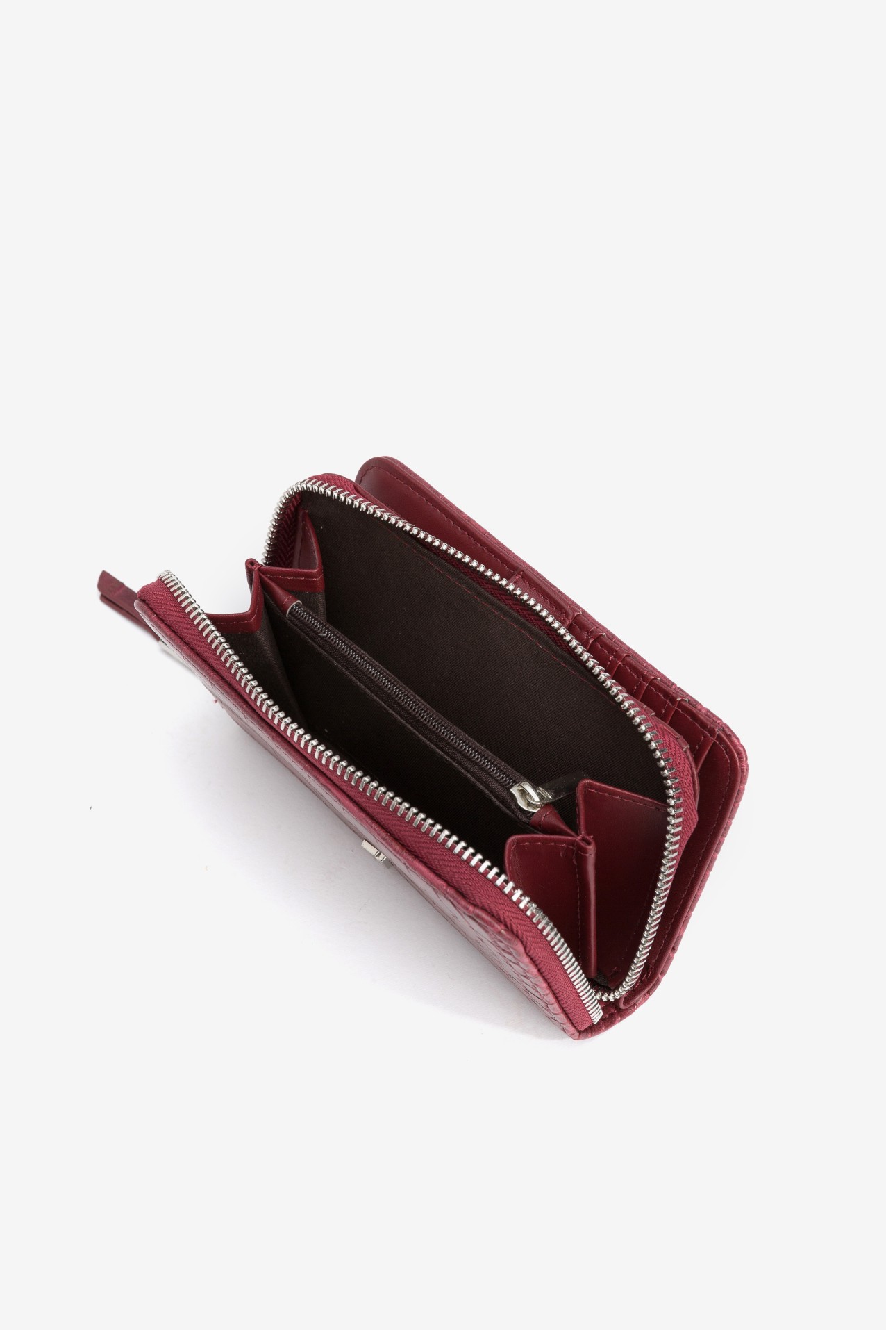 Monedero Mediano Efecto Cocodrilo