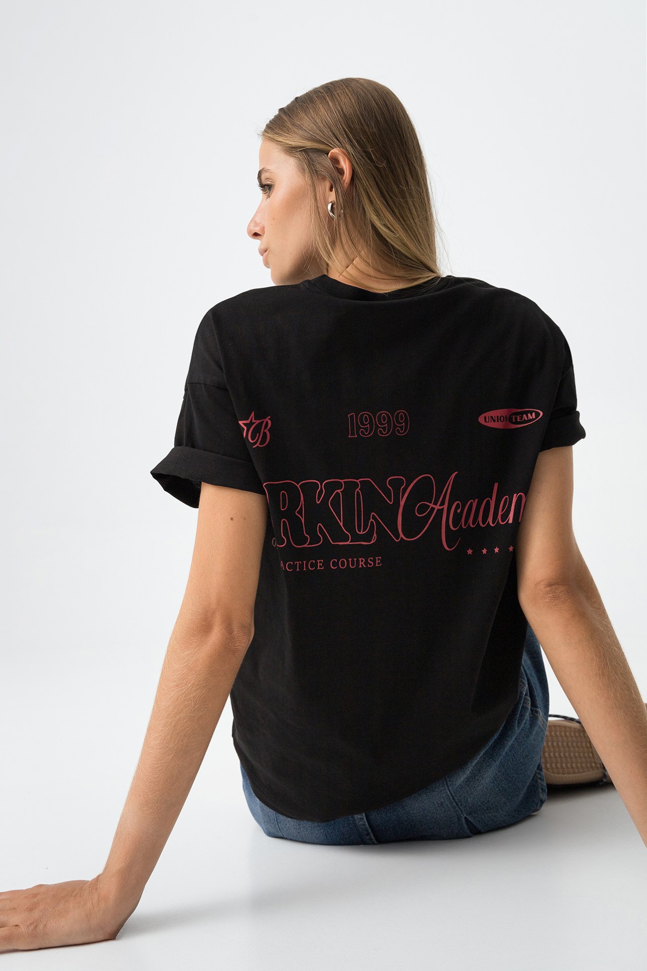 T-shirt Relaxed Fit Estampada