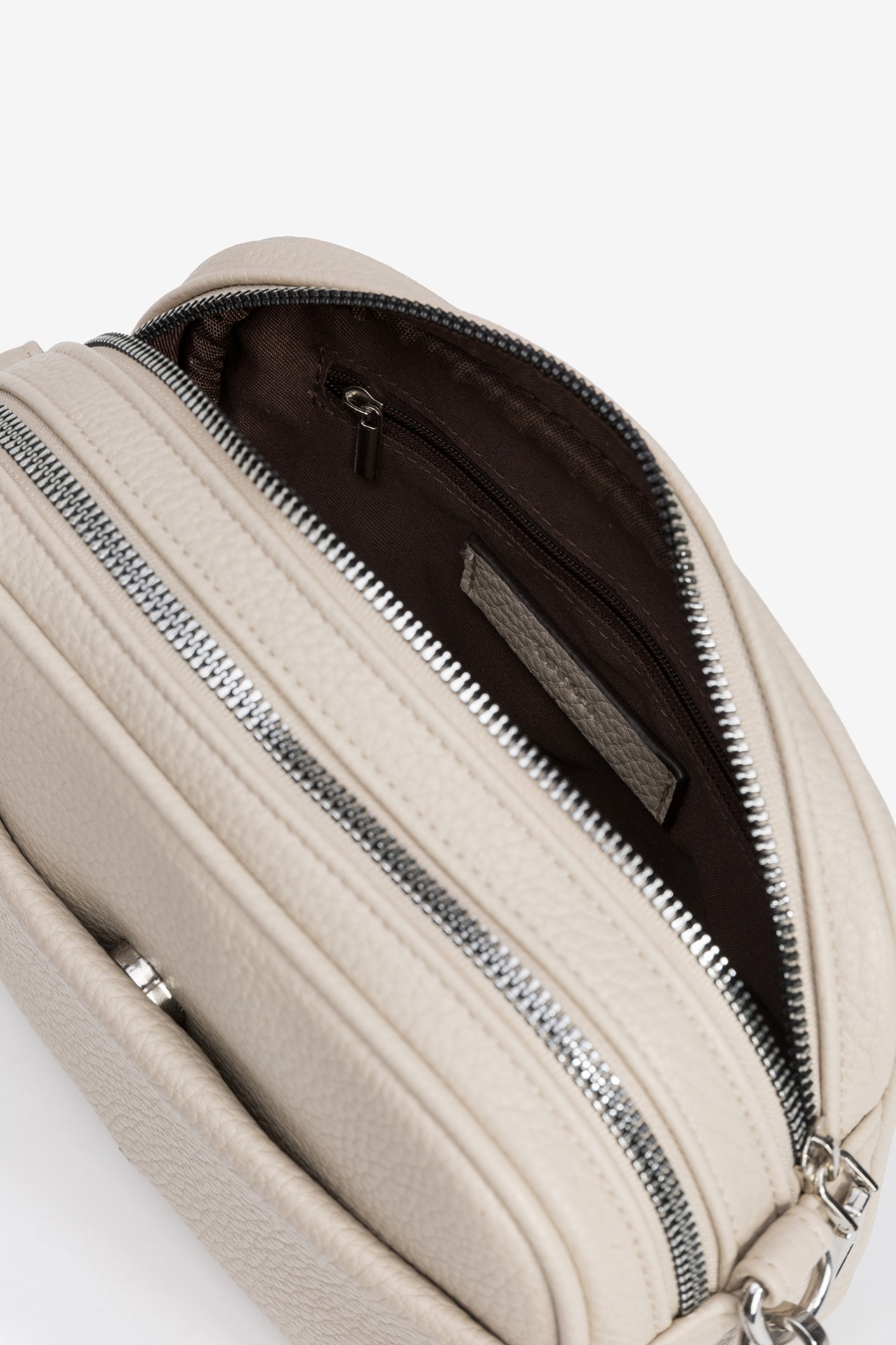 Two-Compartment Crossbody Bag