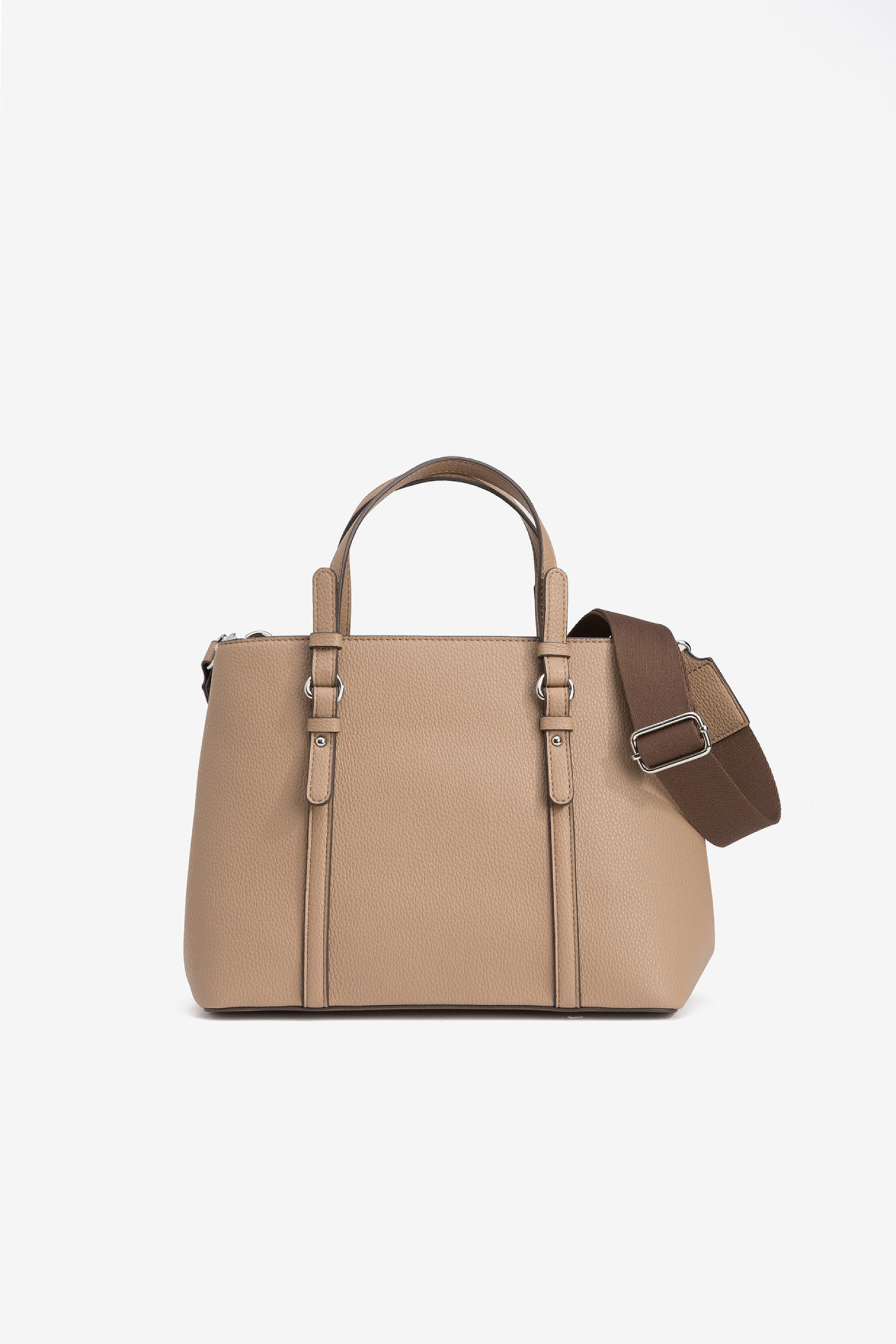 Faux Leather City Bag