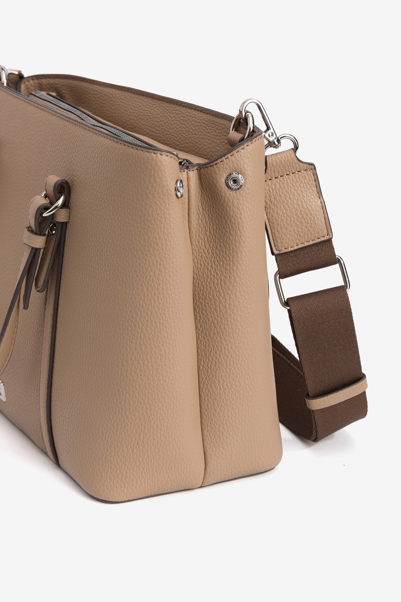 Faux Leather City Bag