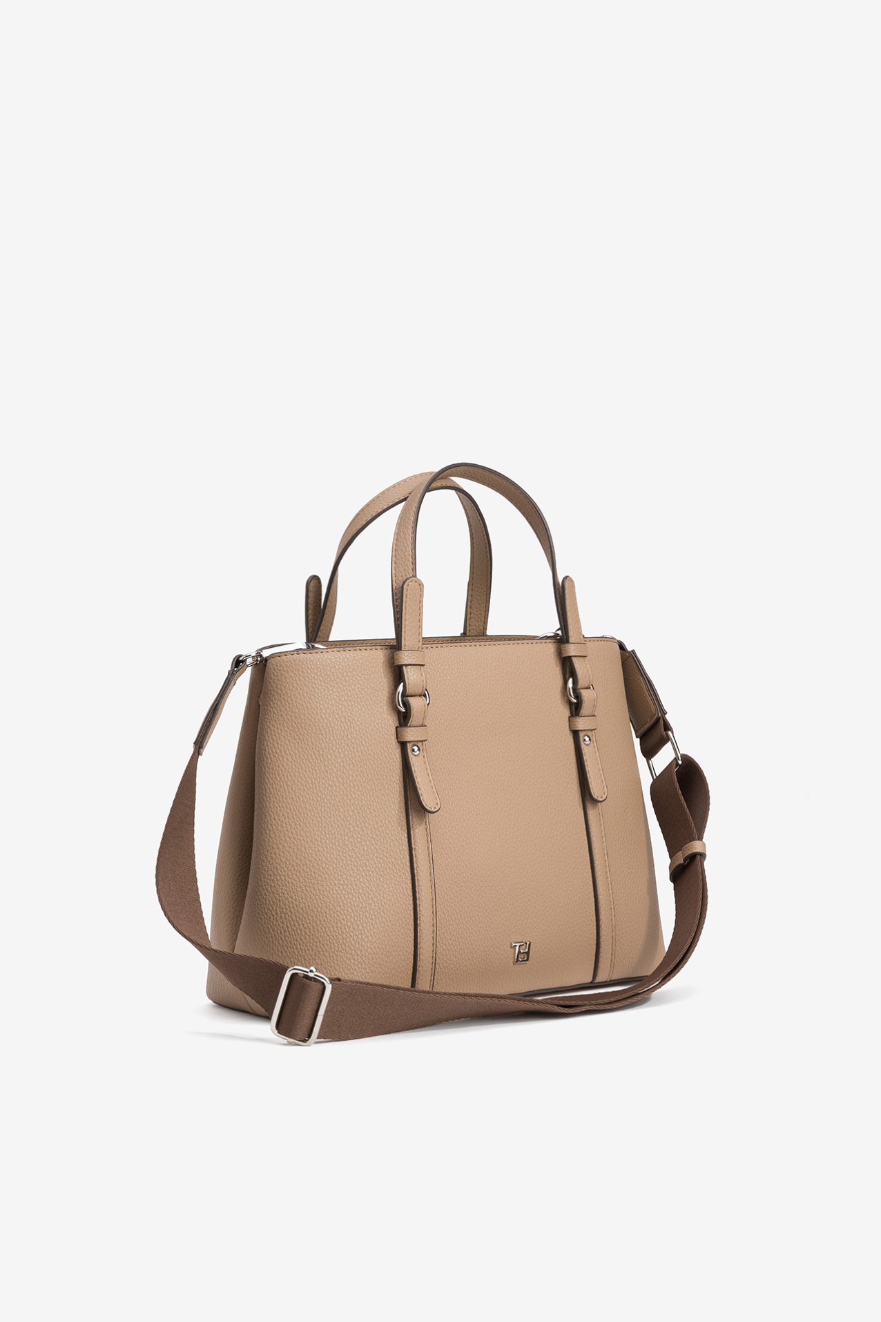 Faux Leather City Bag