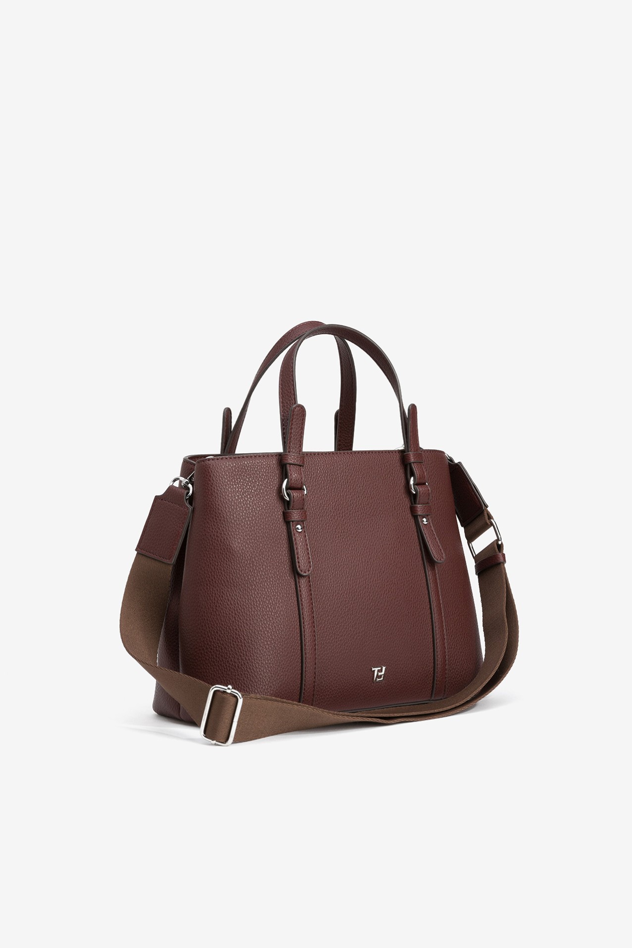 Faux Leather City Bag