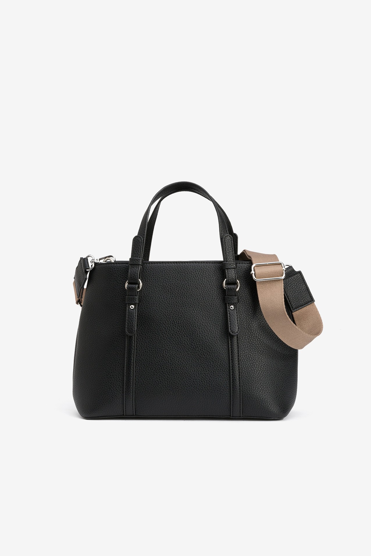 Faux Leather City Bag