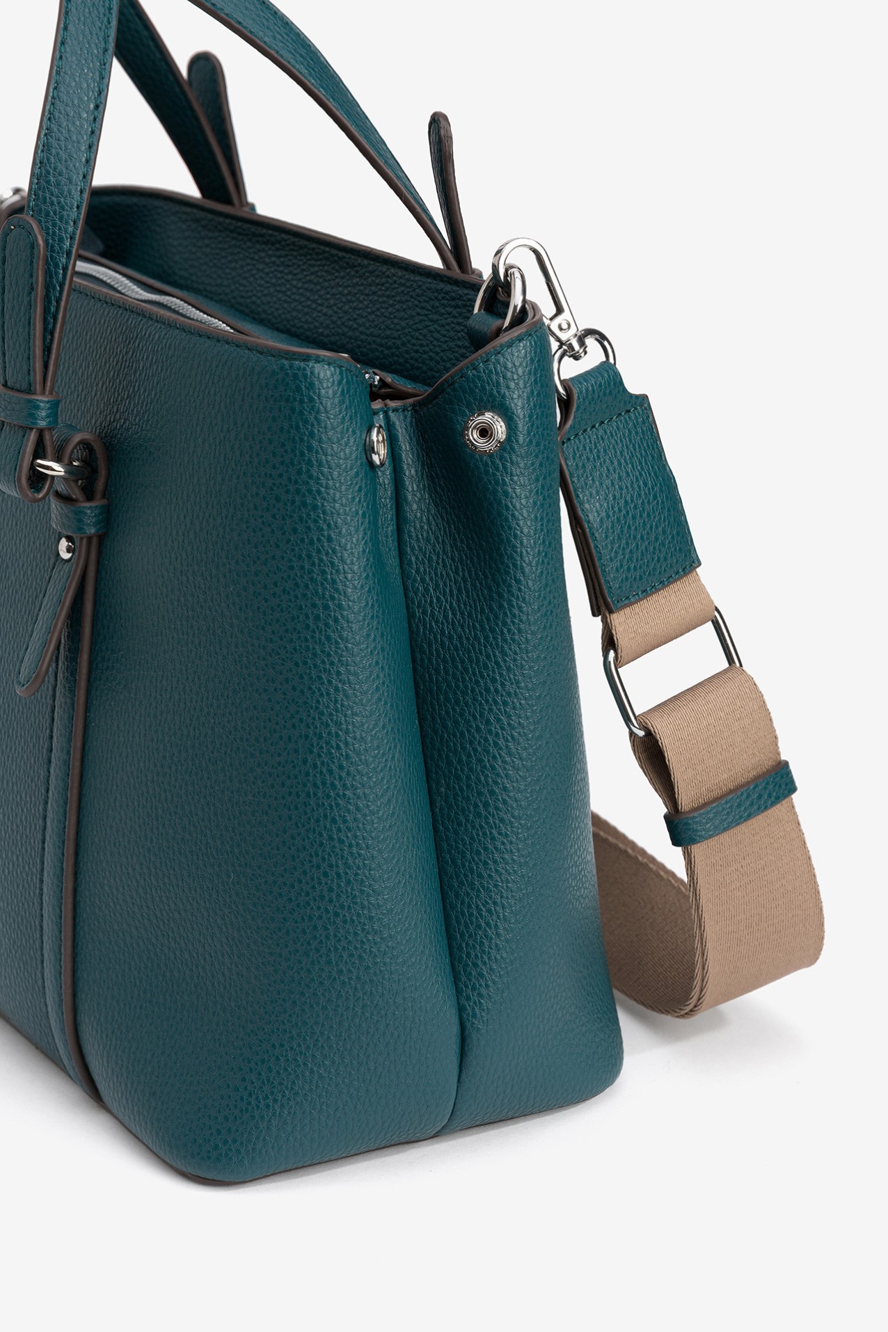 Faux Leather City Bag